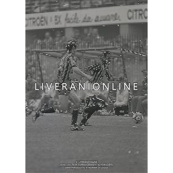 NEG-18-03-1984 MINO CAMPIONATO DI CALCIO SERIE A MILAN-INTER 0-0 NELLA FOTO LUTHER BLISSETT AG ALDO LIVERANI SAS