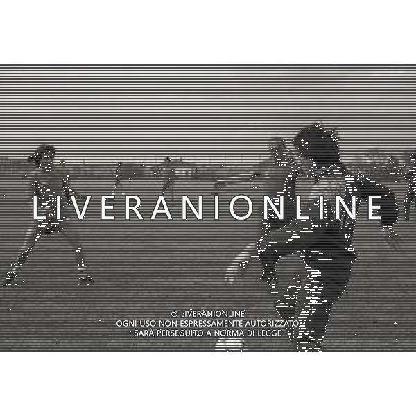 NEG-1983 ALLENAMENTO NAZIONALE ITALIANA CALCIO NELLA FOTO ENZO BEARZOT CON BRUNO CONTI E GIANPIERO MARINI AG ALDO LIVERANI SAS