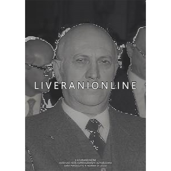 NEG-RETROSPETTIVA ANTOONIO CONFALONIERI PRESIDENTE CARIPLO NELLA FOTO ANTONIO CONFALONIERI PRESIDENTE CARIPLO A MILANO NELL\'ANNO 1985 AG ALDO LIVERANI SAS