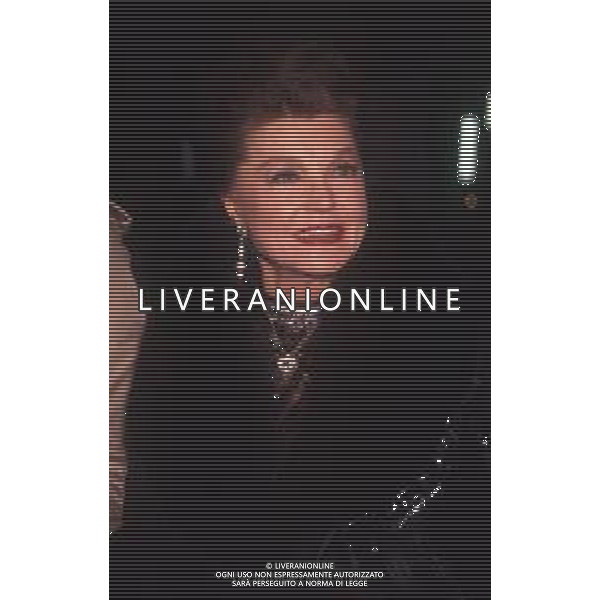 DIAP-RETROSPETTIVA ESTER WILLIAMS ATTRICE NELLA FOTO ESTER WILLIAMS NELL\'ANNO 1989 A CERNOBBIO AG ALDO LIVERANI SAS