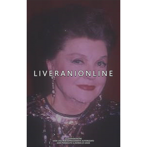 DIAP-RETROSPETTIVA ESTER WILLIAMS ATTRICE NELLA FOTO ESTER WILLIAMS NELL\'ANNO 1989 A CERNOBBIO AG ALDO LIVERANI SAS