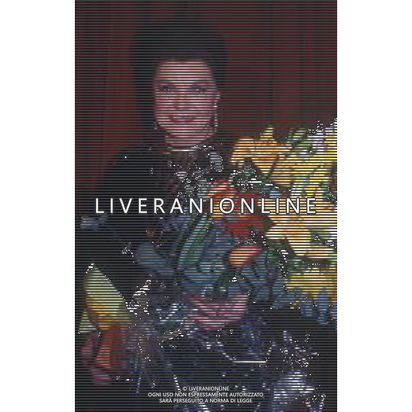DIAP-RETROSPETTIVA ESTER WILLIAMS ATTRICE NELLA FOTO ESTER WILLIAMS NELL\'ANNO 1989 A CERNOBBIO AG ALDO LIVERANI SAS