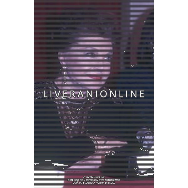 DIAP-RETROSPETTIVA ESTER WILLIAMS ATTRICE NELLA FOTO ESTER WILLIAMS NELL\'ANNO 1989 A CERNOBBIO AG ALDO LIVERANI SAS