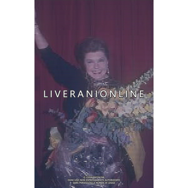 DIAP-RETROSPETTIVA ESTER WILLIAMS ATTRICE NELLA FOTO ESTER WILLIAMS NELL\'ANNO 1989 A CERNOBBIO AG ALDO LIVERANI SAS