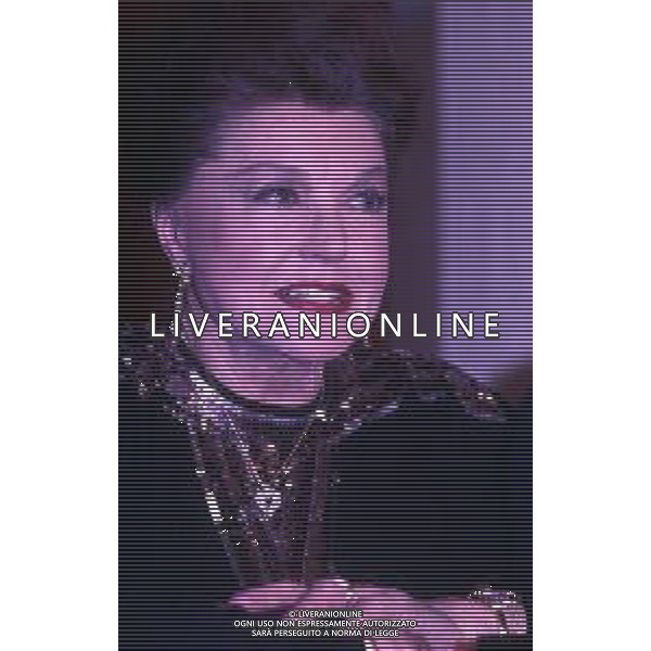 DIAP-RETROSPETTIVA ESTER WILLIAMS ATTRICE NELLA FOTO ESTER WILLIAMS NELL\'ANNO 1989 A CERNOBBIO AG ALDO LIVERANI SAS