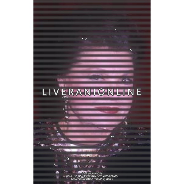 DIAP-RETROSPETTIVA ESTER WILLIAMS ATTRICE NELLA FOTO ESTER WILLIAMS NELL\'ANNO 1989 A CERNOBBIO AG ALDO LIVERANI SAS