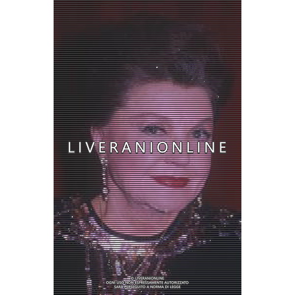 DIAP-RETROSPETTIVA ESTER WILLIAMS ATTRICE NELLA FOTO ESTER WILLIAMS NELL\'ANNO 1989 A CERNOBBIO AG ALDO LIVERANI SAS