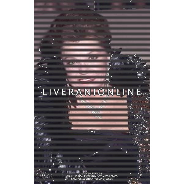 DIAP-RETROSPETTIVA ESTER WILLIAMS ATTRICE NELLA FOTO ESTER WILLIAMS NELL\'ANNO 1989 A CERNOBBIO AG ALDO LIVERANI SAS