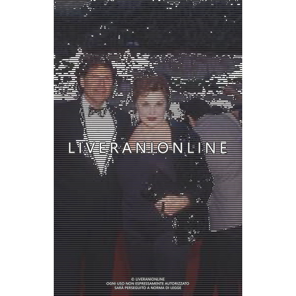 DIAP-RETROSPETTIVA ESTER WILLIAMS ATTRICE NELLA FOTO ESTER WILLIAMS CON IL MARITO EDWARD BELL NELL\'ANNO 1989 A CERNOBBIO AG ALDO LIVERANI SAS
