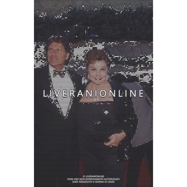 DIAP-RETROSPETTIVA ESTER WILLIAMS ATTRICE NELLA FOTO ESTER WILLIAMS CON IL MARITO EDWARD BELL NELL\'ANNO 1989 A CERNOBBIO AG ALDO LIVERANI SAS