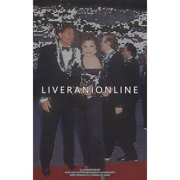 DIAP-RETROSPETTIVA ESTER WILLIAMS ATTRICE NELLA FOTO ESTER WILLIAMS CON IL MARITO EDWARD BELL NELL\'ANNO 1989 A CERNOBBIO AG ALDO LIVERANI SAS