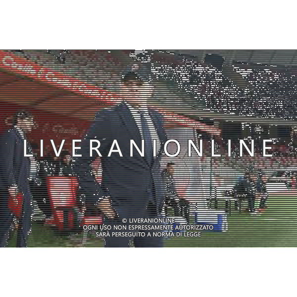 TVEM coach Giuseppe Iachini of SSC Bari during the Italian Serie B match between SSC Bari vs US Cremonese on April 5, 2024 at the San Nicola stadium in Bari, Italy. Photo by Emmanuele Mastrodonato/agenzia Aldo Liverani sas/ AGENZIA ALDO LIVERANI SAS