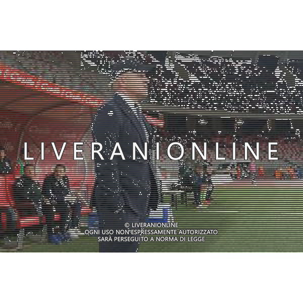 TVEM coach Giuseppe Iachini of SSC Bari during the Italian Serie B match between SSC Bari vs US Cremonese on April 5, 2024 at the San Nicola stadium in Bari, Italy. Photo by Emmanuele Mastrodonato/agenzia Aldo Liverani sas/ AGENZIA ALDO LIVERANI SAS