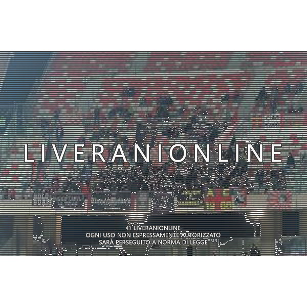 TVEM Supporters of US Cremonese during the Italian Serie B match between SSC Bari vs US Cremonese on April 5, 2024 at the San Nicola stadium in Bari, Italy. Photo by Emmanuele Mastrodonato/agenzia Aldo Liverani sas/ AGENZIA ALDO LIVERANI SAS
