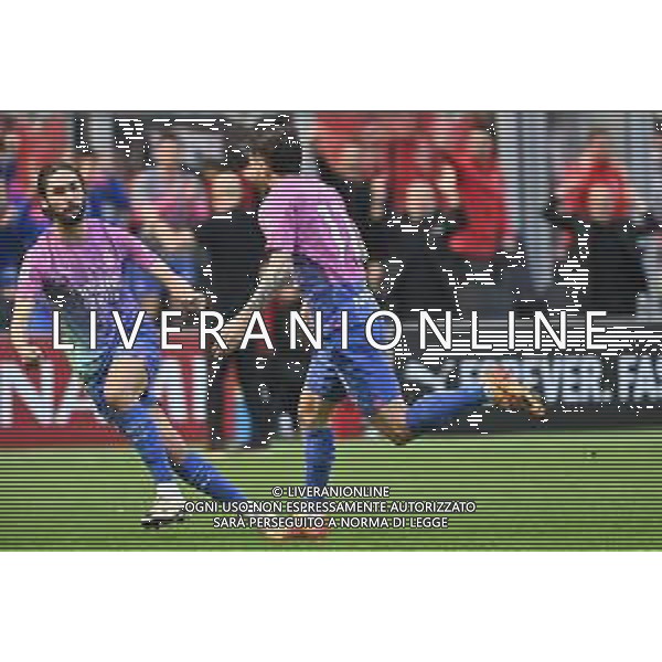 Milan vs Lecce nella foto Christian Mate Pulisic (Milan) esulta dopo il gol dell\'1 a 0 Milano 06-04-2024 Stadio Giuseppe Meazza - San Siro Campionato Serie A TIM - 31a giornata foto Roberto Garavaglia/Agenzia Aldo Liverani sas/ AGENZIA ALDO LIVERANI SAS