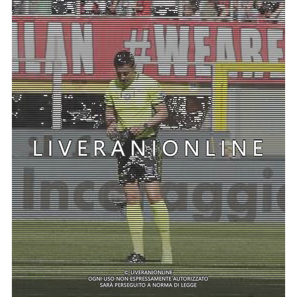 arbitro luca massimi -Milan vs Lecce Camponato Calcio Serie A TIM Milano 06-04-2024 ©PAOLO GIAMPIETRI / AGENZIA ALDO LIVERANI SAS
