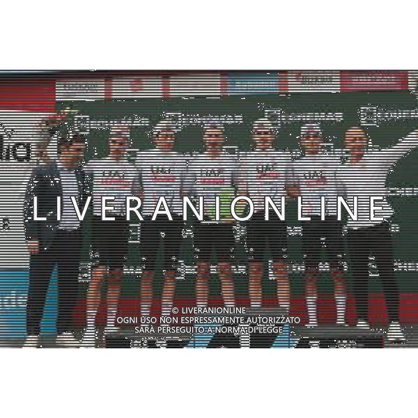 06-04-2024 Itzulia Basque Country; Tappa 06 Eibar - Eibar; 2024, Uae Team Emirates; Matxin, Jose Fernandez; Eibar; ©SIROTTI /AGENZIA ALDO LIVERANI SAS