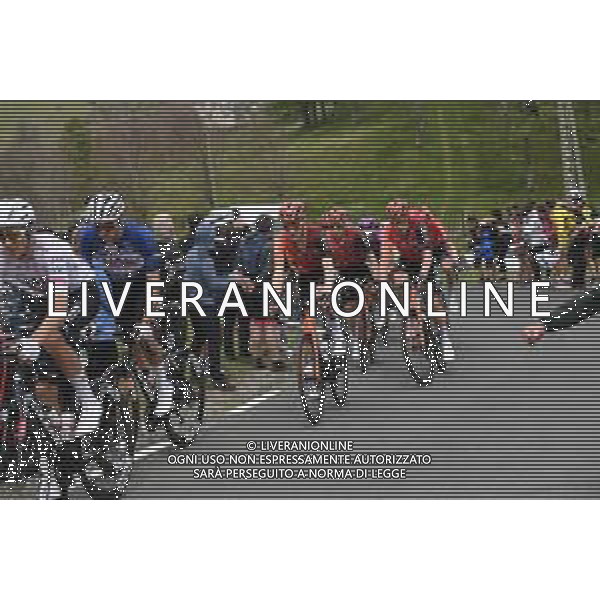 06-04-2024 Itzulia Basque Country; Tappa 06 Eibar - Eibar; 2024, Uae Team Emirates; 2024, Ineos Grenadiers; Ayuso Pesquera, Juan; Rodriguez Cano, Carlos; ©SIROTTI /AGENZIA ALDO LIVERANI SAS