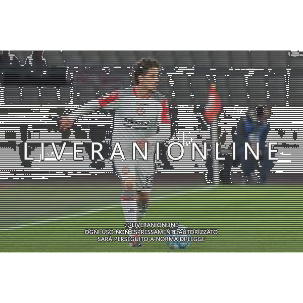 TVEM Leonardo Sernicola of US Cremonese during the Italian Serie B match between SSC Bari vs US Cremonese on April 5, 2024 at the San Nicola stadium in Bari, Italy. Photo by Emmanuele Mastrodonato/agenzia Aldo Liverani sas /AGENZIA ALDO LIVERANI SAS