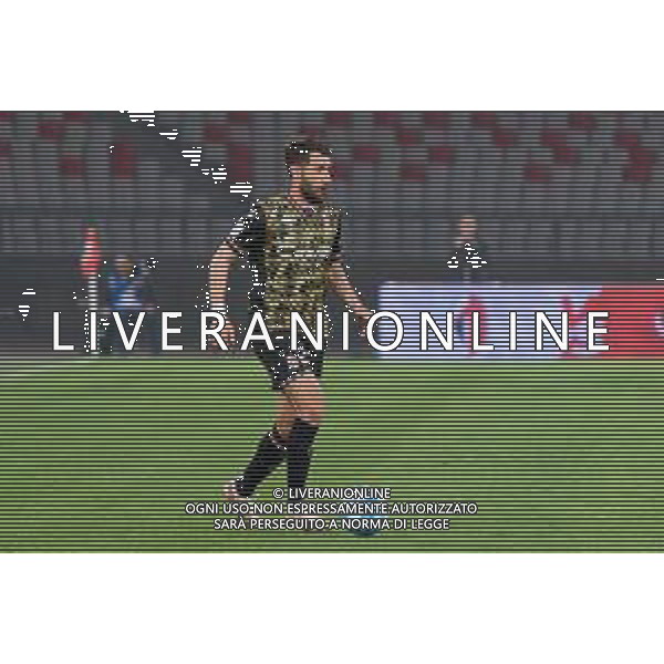TVEM Raffaele Pucino of SSC Bari during the Italian Serie B match between SSC Bari vs US Cremonese on April 5, 2024 at the San Nicola stadium in Bari, Italy. Photo by Emmanuele Mastrodonato/agenzia Aldo Liverani sas /AGENZIA ALDO LIVERANI SAS