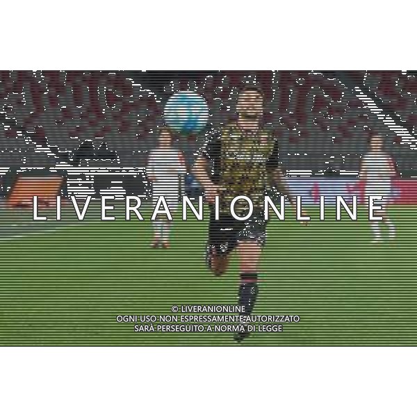 TVEM Mattia Maita of SSC Bari during the Italian Serie B match between SSC Bari vs US Cremonese on April 5, 2024 at the San Nicola stadium in Bari, Italy. Photo by Emmanuele Mastrodonato/agenzia Aldo Liverani sas /AGENZIA ALDO LIVERANI SAS