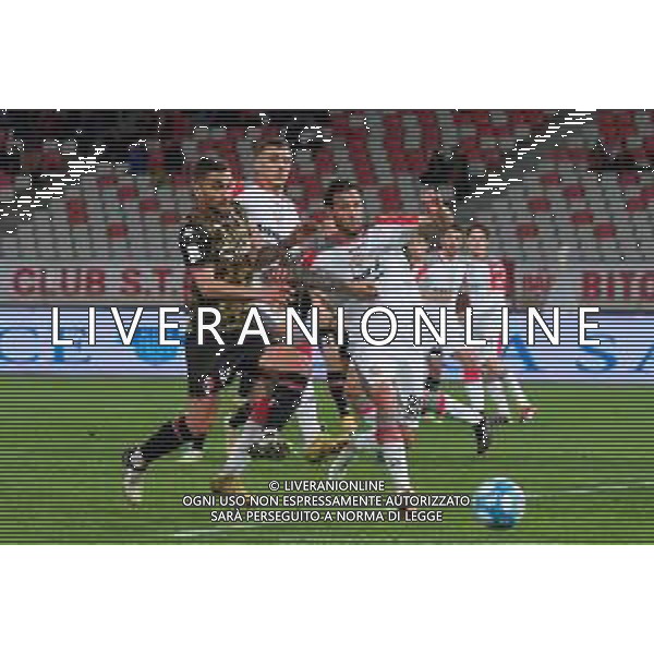TVEM Franco Vazquez of US Cremonese and Mattia Maita of SSC Bari during the Italian Serie B match between SSC Bari vs US Cremonese on April 5, 2024 at the San Nicola stadium in Bari, Italy. Photo by Emmanuele Mastrodonato/agenzia Aldo Liverani sas /AGENZIA ALDO LIVERANI SAS