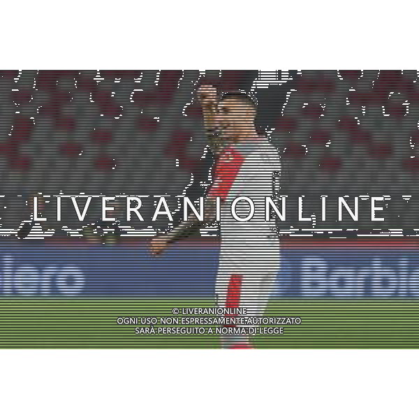TVEM Michele Collocolo of US Cremonese celebrates after scoring a goal during the Italian Serie B match between SSC Bari vs US Cremonese on April 5, 2024 at the San Nicola stadium in Bari, Italy. Photo by Emmanuele Mastrodonato/agenzia Aldo Liverani sas /AGENZIA ALDO LIVERANI SAS