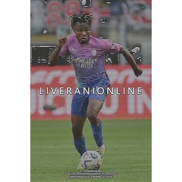 Milan vs Lecce nella foto Samuel Chukwueze (Milan) Milano 06-04-2024 Stadio Giuseppe Meazza - San Siro Campionato Serie A TIM - 31a giornata foto Roberto Garavaglia/Agenzia Aldo Liverani sas /AGENZIA ALDO LIVERANI SAS