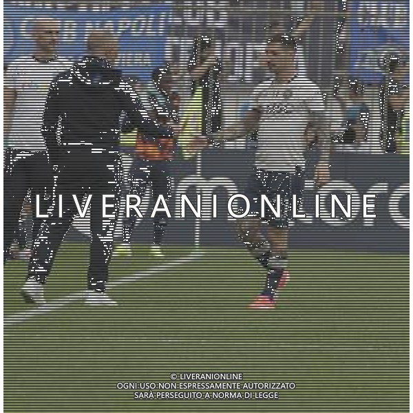 Esultanza dopogol matteo politano con l\'allenatore francesco calzona -MONZA - NAPOLI CAMPIONATO CALCIO SERIE A TIM 07.04.2024 ©PAOLO GIAMPIETRI / AGENZIA ALDO LIVERANI SAS