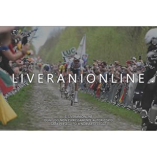 07-04-2024 Paris - Roubaix; 2024, Alpecin - Deceuninck; Van Der Poel, Mathieu; Arenberg; ©SIROTTI / AGENZIA ALDO LIVERANI SAS