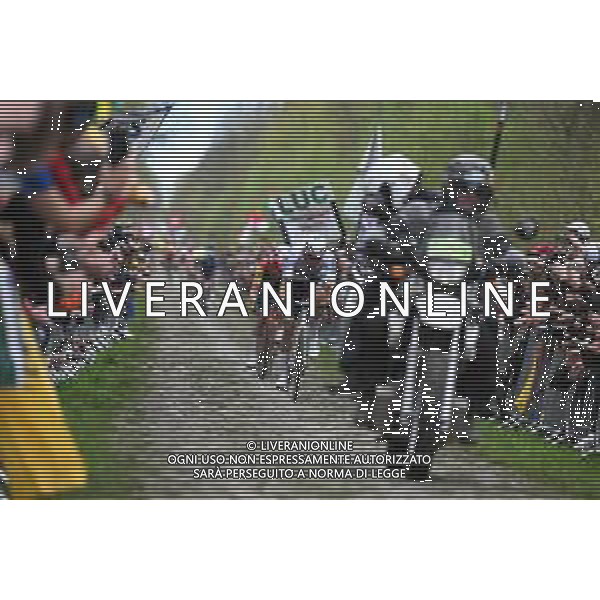 07-04-2024 Paris - Roubaix; 2024, Alpecin - Deceuninck; Van Der Poel, Mathieu; Arenberg; ©SIROTTI / AGENZIA ALDO LIVERANI SAS