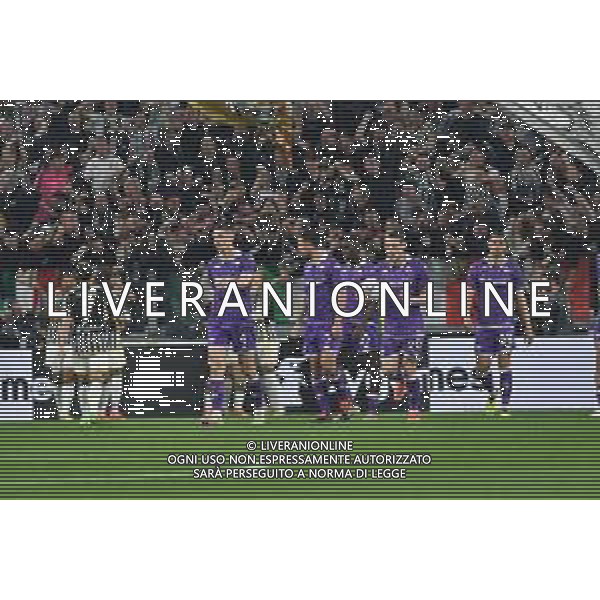 Torino 07.04.2024 Allianz Stadium @Alessandro Falzone/Ag. Aldo Liverani sas Juventus vs Fiorentina Campionato Calcio Serie A TIM 2023/2024 31a giornata Nella foto : ESULTANZA DOPO IL GOL DI FEDERICO GATTI - DELUSIONE FIORENTINA ©Falzone / AGENZIA ALDO LIVERANI SAS