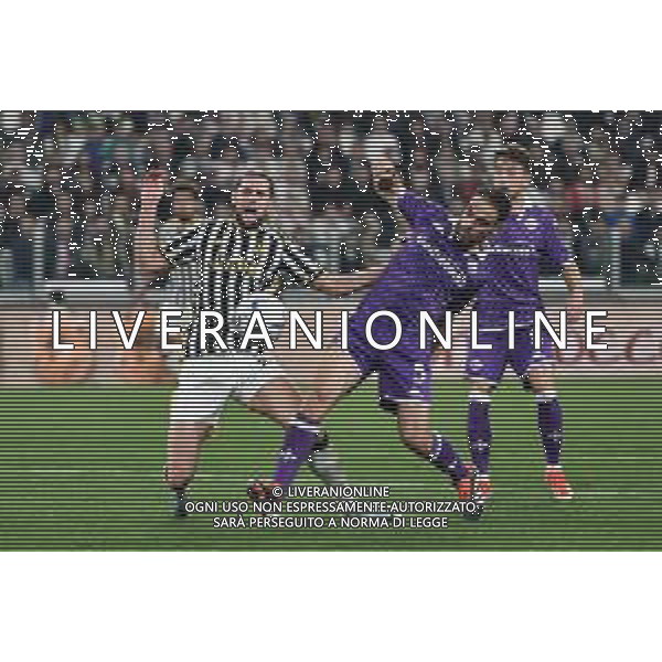 Torino 07.04.2024 Allianz Stadium @Alessandro Falzone/Ag. Aldo Liverani sas Juventus vs Fiorentina Campionato Calcio Serie A TIM 2023/2024 31a giornata Nella foto : ADRIEN RABIOT E GIACOMO BONAVENTURA ©Falzone / AGENZIA ALDO LIVERANI SAS