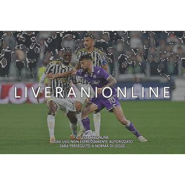 Torino 07.04.2024 Allianz Stadium @Alessandro Falzone/Ag. Aldo Liverani sas Juventus vs Fiorentina Campionato Calcio Serie A TIM 2023/2024 31a giornata Nella foto : GONZALEZ NICOLAS-ILING-JUNIOR SAMUEL ©Falzone / AGENZIA ALDO LIVERANI SAS