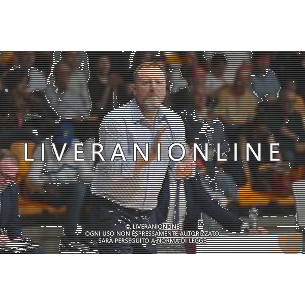 TVRG Cantu\' vs Piacenza nella foto Devis Cagnardi allenatore Cantu\' Acqua San Bernardo Cantu\' vs Assigecio Piacenza Desio (MB) 07-04-2024 PalaFitLine Campionato Serie A2 girone verde - 8a giornata fase a orologio foto Roberto Garavaglia/Agenzia Aldo Liverani sas/ AGENZIA ALDO LIVERANI SAS