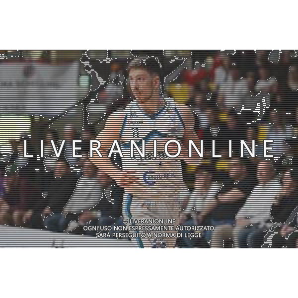 TVRG Cantu\' vs Piacenza nella foto Stefan Nikolic (Cantu\') Acqua San Bernardo Cantu\' vs Assigecio Piacenza Desio (MB) 07-04-2024 PalaFitLine Campionato Serie A2 girone verde - 8a giornata fase a orologio foto Roberto Garavaglia/Agenzia Aldo Liverani sas/ AGENZIA ALDO LIVERANI SAS