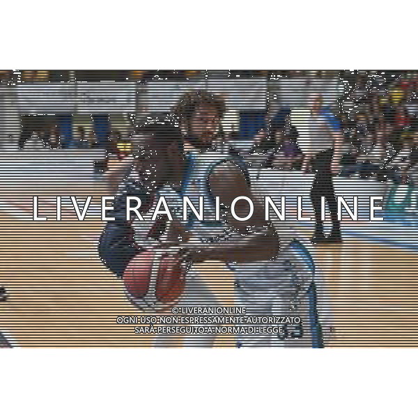 TVRG Cantu\' vs Piacenza nella foto Solomon Young (Cantu\') Acqua San Bernardo Cantu\' vs Assigecio Piacenza Desio (MB) 07-04-2024 PalaFitLine Campionato Serie A2 girone verde - 8a giornata fase a orologio foto Roberto Garavaglia/Agenzia Aldo Liverani sas/ AGENZIA ALDO LIVERANI SAS