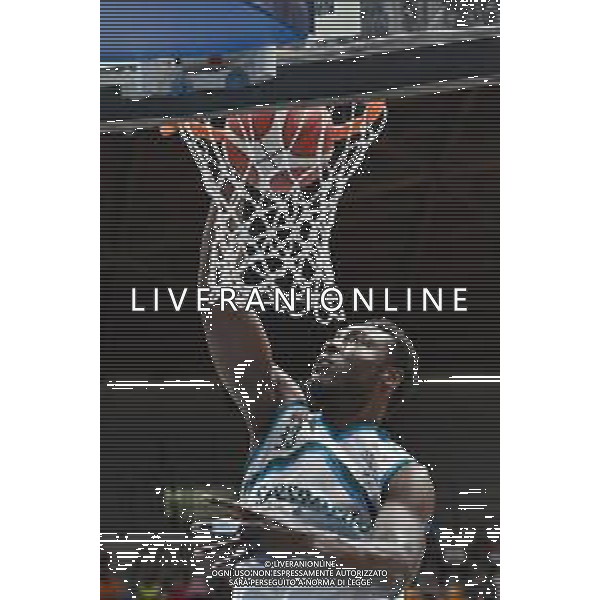 TVRG Cantu\' vs Piacenza nella foto Solomon Young (Cantu\') Acqua San Bernardo Cantu\' vs Assigecio Piacenza Desio (MB) 07-04-2024 PalaFitLine Campionato Serie A2 girone verde - 8a giornata fase a orologio foto Roberto Garavaglia/Agenzia Aldo Liverani sas/ AGENZIA ALDO LIVERANI SAS