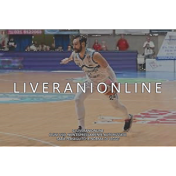 TVRG Cantu\' vs Piacenza nella foto Riccardo Moraschini (Cantu\') Acqua San Bernardo Cantu\' vs Assigecio Piacenza Desio (MB) 07-04-2024 PalaFitLine Campionato Serie A2 girone verde - 8a giornata fase a orologio foto Roberto Garavaglia/Agenzia Aldo Liverani sas/ AGENZIA ALDO LIVERANI SAS