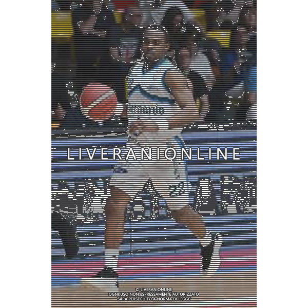 TVRG Cantu\' vs Piacenza nella foto Anthony Hickey (Cantu\') Acqua San Bernardo Cantu\' vs Assigecio Piacenza Desio (MB) 07-04-2024 PalaFitLine Campionato Serie A2 girone verde - 8a giornata fase a orologio foto Roberto Garavaglia/Agenzia Aldo Liverani sas/ AGENZIA ALDO LIVERANI SAS