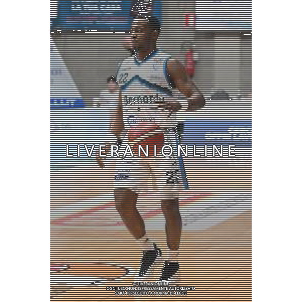 TVRG Cantu\' vs Piacenza nella foto Anthony Hickey (Cantu\') Acqua San Bernardo Cantu\' vs Assigecio Piacenza Desio (MB) 07-04-2024 PalaFitLine Campionato Serie A2 girone verde - 8a giornata fase a orologio foto Roberto Garavaglia/Agenzia Aldo Liverani sas/ AGENZIA ALDO LIVERANI SAS