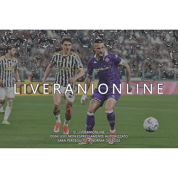 Torino 07.04.2024 Allianz Stadium @Alessandro Falzone/Ag. Aldo Liverani sas Juventus vs Fiorentina Campionato Calcio Serie A TIM 2023/2024 31a giornata Nella foto : BIRAGHI CRISTIANO-CAMBIASO ANDREA ©Falzone / AGENZIA ALDO LIVERANI SAS
