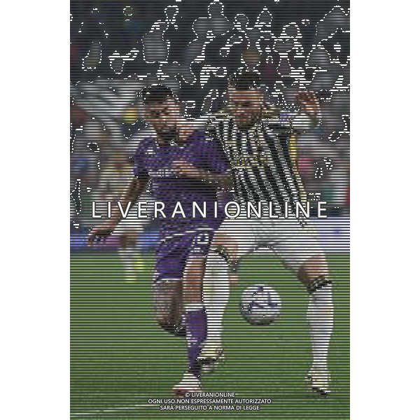 Torino 07.04.2024 Allianz Stadium @Alessandro Falzone/Ag. Aldo Liverani sas Juventus vs Fiorentina Campionato Calcio Serie A TIM 2023/2024 31a giornata Nella foto : KOSTIC FILIP-GONZALEZ NICOLAS ©Falzone / AGENZIA ALDO LIVERANI SAS