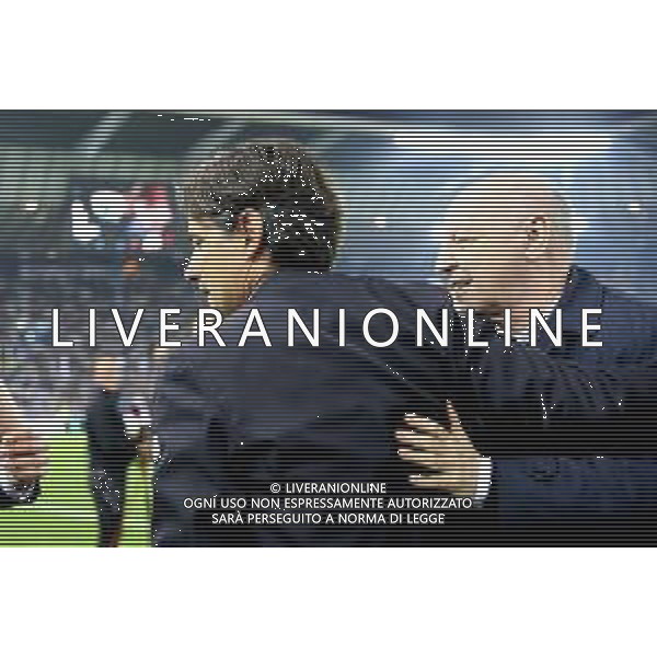 UDINESE - INTER CAMPIONATO CALCIO SERIE A TIM 08.04.2024 NELLA FOTO ESULTANZA INTER FINE GARA - SIMONE INZAGHI E GIUSEPPE MAROTTA ©PG RUSSO/ AGENZIA ALDO LIVERANI SAS
