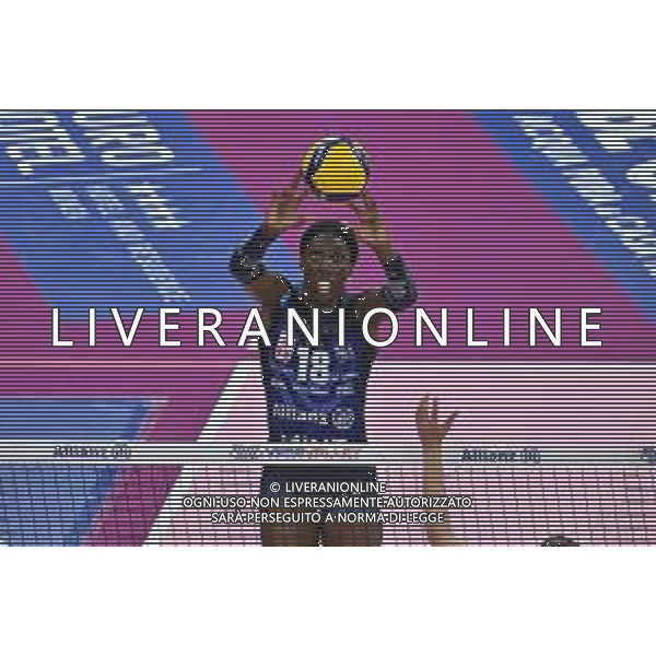TVRG Milano vs Scandicci nella foto Paola Egonu (Vero Volley Milano) Milano 10-04-2024 Allianz Cloud - PalaLido Allianz Vero Volley Milano vs Pallavolo Scandicci Savino Del Bene Playoff Serie A1 Tigotà - gara 2 semifinali foto Roberto Garavaglia/Agenzia Aldo Liverani sas/AGENZIA ALDO LIVERANI SAS