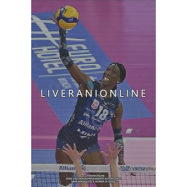 TVRG Milano vs Scandicci nella foto Paola Egonu (Vero Volley Milano) Milano 10-04-2024 Allianz Cloud - PalaLido Allianz Vero Volley Milano vs Pallavolo Scandicci Savino Del Bene Playoff Serie A1 Tigotà - gara 2 semifinali foto Roberto Garavaglia/Agenzia Aldo Liverani sas/AGENZIA ALDO LIVERANI SAS