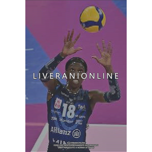 TVRG Milano vs Scandicci nella foto Paola Egonu (Vero Volley Milano) Milano 10-04-2024 Allianz Cloud - PalaLido Allianz Vero Volley Milano vs Pallavolo Scandicci Savino Del Bene Playoff Serie A1 Tigotà - gara 2 semifinali foto Roberto Garavaglia/Agenzia Aldo Liverani sas/AGENZIA ALDO LIVERANI SAS