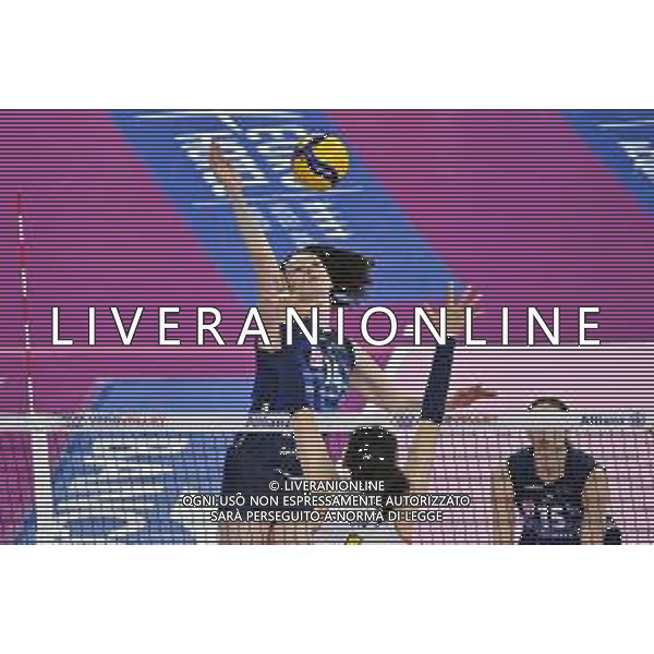 TVRG Milano vs Scandicci nella foto Dana Lynn Rettke (Vero Volley Milano) Milano 10-04-2024 Allianz Cloud - PalaLido Allianz Vero Volley Milano vs Pallavolo Scandicci Savino Del Bene Playoff Serie A1 Tigotà - gara 2 semifinali foto Roberto Garavaglia/Agenzia Aldo Liverani sas/AGENZIA ALDO LIVERANI SAS