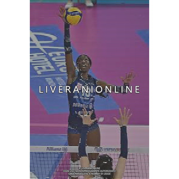 TVRG Milano vs Scandicci nella foto Paola Egonu (Vero Volley Milano) Milano 10-04-2024 Allianz Cloud - PalaLido Allianz Vero Volley Milano vs Pallavolo Scandicci Savino Del Bene Playoff Serie A1 Tigotà - gara 2 semifinali foto Roberto Garavaglia/Agenzia Aldo Liverani sas/AGENZIA ALDO LIVERANI SAS