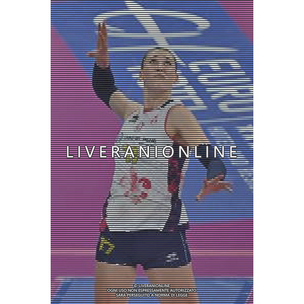 TVRG Milano vs Scandicci nella foto Ekaterina Antropova (Pallavolo Scandicci) Milano 10-04-2024 Allianz Cloud - PalaLido Allianz Vero Volley Milano vs Pallavolo Scandicci Savino Del Bene Playoff Serie A1 Tigotà - gara 2 semifinali foto Roberto Garavaglia/Agenzia Aldo Liverani sas/AGENZIA ALDO LIVERANI SAS